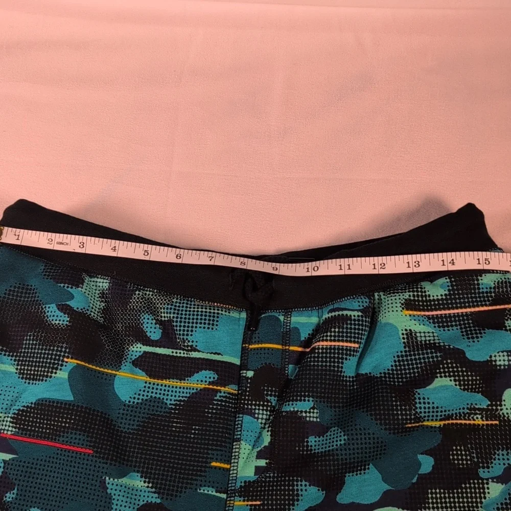 Lands End Sherpa Lined Jogger Spade blue Camo Husky XL 14-16 NEW
